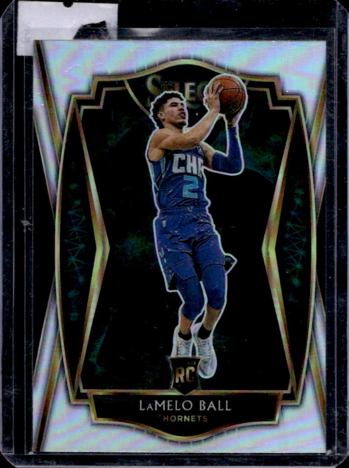 2020-21 Select LaMelo Ball RC Silver Prizms Rookie Premier #183 Hornets