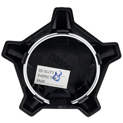 Polaris 1523842-744 Matte Flash Black 5 Lug Rim Cap RZR Pro R 4
