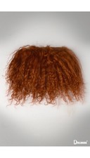 Dollmore Natural Wave Mohair (including mohair/skin)/Red Brown
