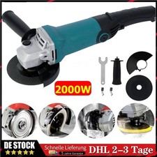 2000W elektrischer Winkelschleifer Schnurschneiden Schleifwerkzeug 125mm Scheibe