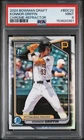 Konnor Griffin 2024 Bowman Draft #BDC22 1st Chrome Refractor Prospect RC - PSA 9