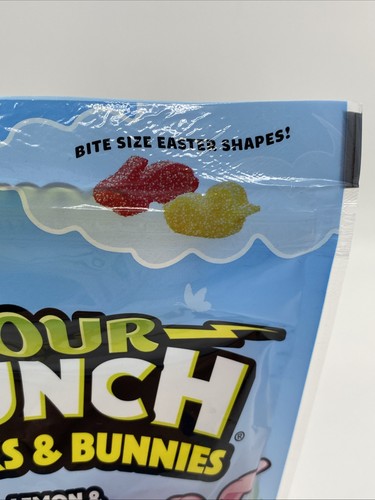 Sour Punch Chicks & Bunnies Spring Candy Pack Sealed & Fresh! Lemon And Melon - Picture 3 of 7