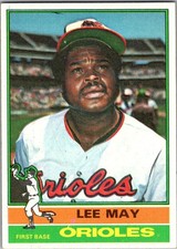 1976 Topps - Lee May #210 - Baltimore Orioles