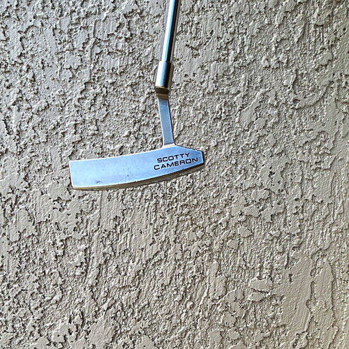 Scotty Cameron California Monterey Blade Putter Right-Handed Silver 35 inches.