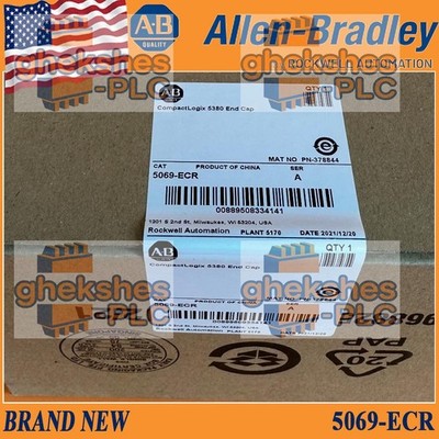SEALED AB 5069-ECR /A Compact 5380 Right End Cap/Terminator RTS US Stock