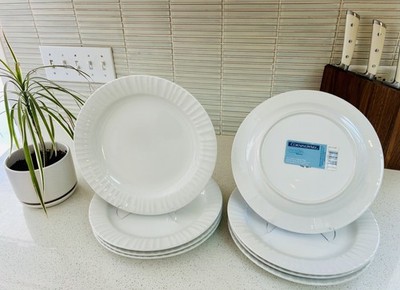 Corning CorningWare FRENCH WHITE 10 3/4'' Dinner Plate New w/ Tag 8 Available 