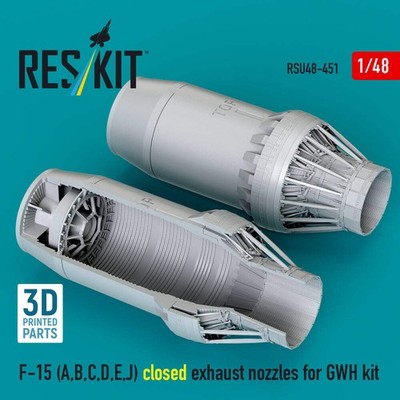 ResKit RSU48-451 1:48 F-15A, F-15AB, F-15AC, F-15AD, F-15AE, F-15AJ Eagle closed