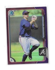 2015 Bowman Draft - Chrome Braxton Davidson #186 Purple Refractor /250 (RC)