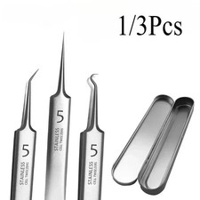 3Professional Tweezers Ultra-fine No. 5 Acne Blackhead Removal Beauty Salon Tool