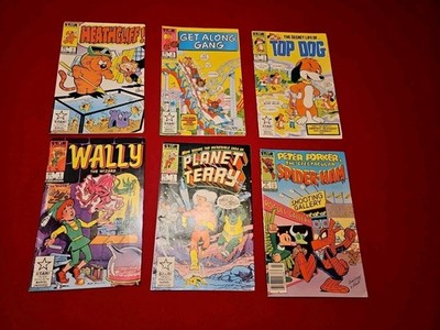 Lot of 6 Star Comics.  Heathcliff, Spider-Ham, Etc.