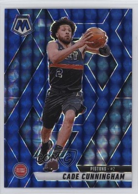 2024-25 Panini Mosaic Blue Mosaic Prizm 178/199 Cade Cunningham #74 16wc