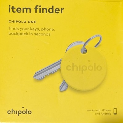Chipolo One Tracker, Key Fob Item Finder  For Apple Or Android NIB Ships Free