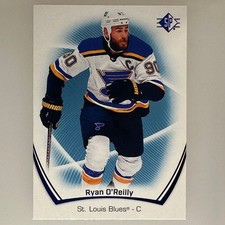 2021-22 SP Hockey Card Ryan O'Reilly #45 Blue Foil