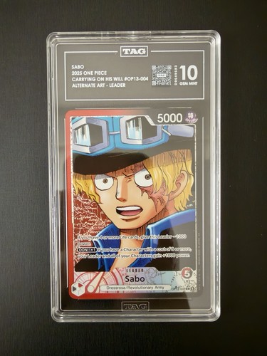 Sabo (Alt Art) graded TAG 10 for sale on eBay