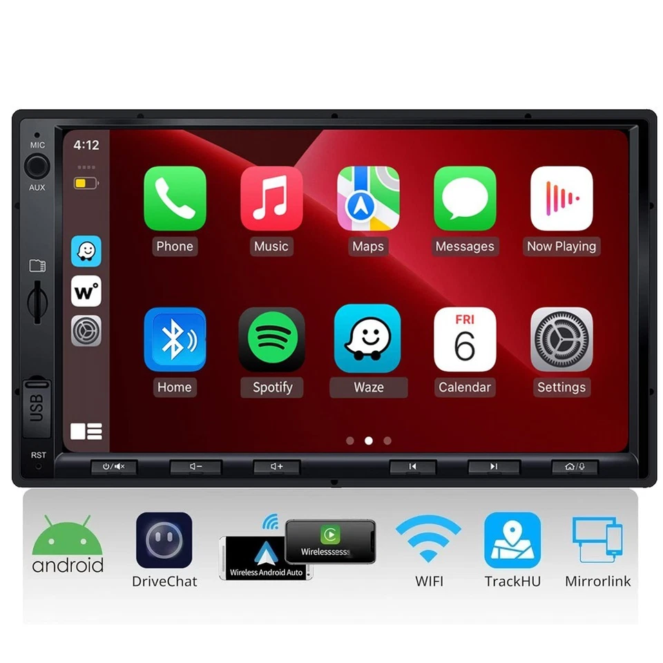 ATOTO F7 Doppel-DIN 7Zoll Bildschirm Autoradio RDS Wireless CarPlay Android Auto - Bild 2 von 4