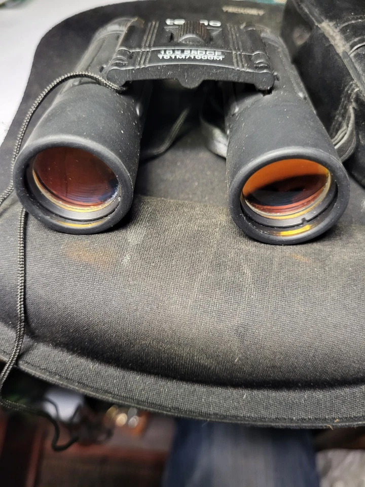 Tecno 10x25DCF Compact Binoculars with Case and Strap - Image 3 of 4