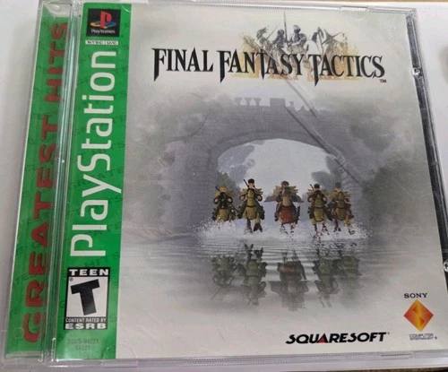 Final Fantasy Tactics PlayStation 1, 1998, PS1, CIB, COMPLETE,  FFT