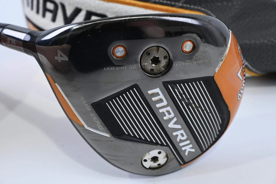 Left Hand Callaway Mavrik Sub Zero #4 Wood / 16.5 Degree / Stiff Flex Aldila 70 - Image 2 of 4