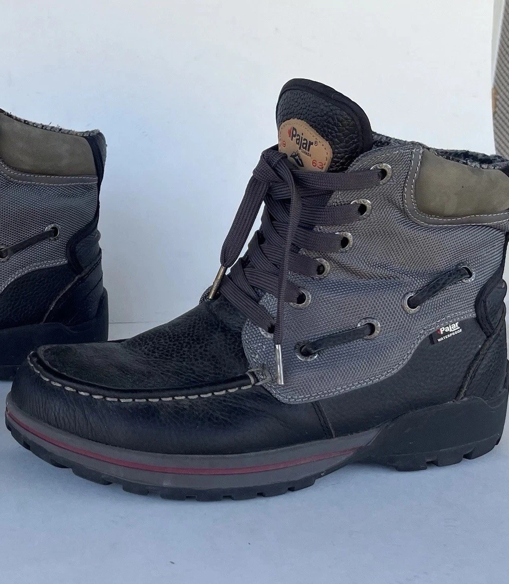 Pajar Canada 1963 boots men Waterproof Gray and Black - Orig $240 *MAKE AN OFFER
