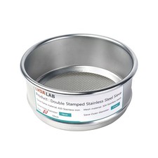 304 Stainless Steel Mesh Lab Sieve 20 Mesh 0.9mm Aperture Test Sieve 4inch10c...
