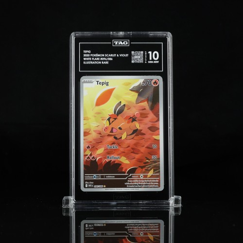 Tepig graded TAG 10 for sale on eBay