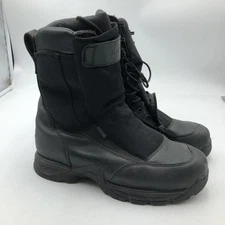 Danner Men's Terra Force Next Black Boots w Zipper & Tie Size 11