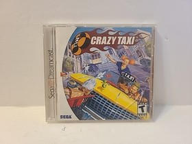 Crazy Taxi (Sega Dreamcast, 2000) AUTHENTIC CIB Complete Game TESTED/WORKING