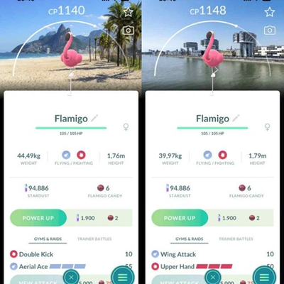 #ad Pokémon Go Flamigo Background Cologne Rio de Janeiro PTC or Trade 20K Dust $2.90