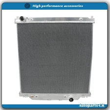 3 Row Aluminum Radiator For Ford Powerstroke F250 F350 6.0L Turbo Diesel 03-07