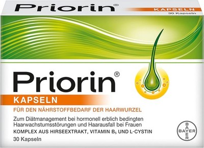 Priorin Kapseln - Haarkapseln Mit Nährstoffen Für Die Haarwurzeln - Bei Hormonel