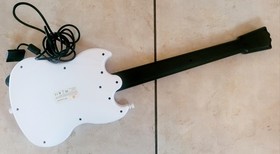 Playstation 2 PS2 Fat Console Bundle + 2 SG Guitar Hero W Games Rock Band Cords