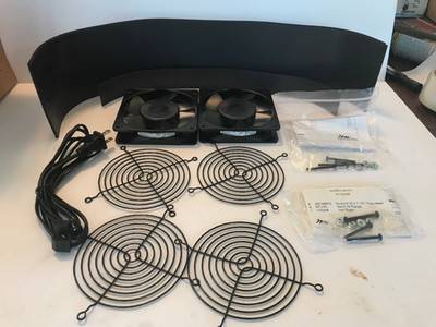 Middle Atlantic 5-FAN-K Slim 5 Top Fan Kit New 2 Fans