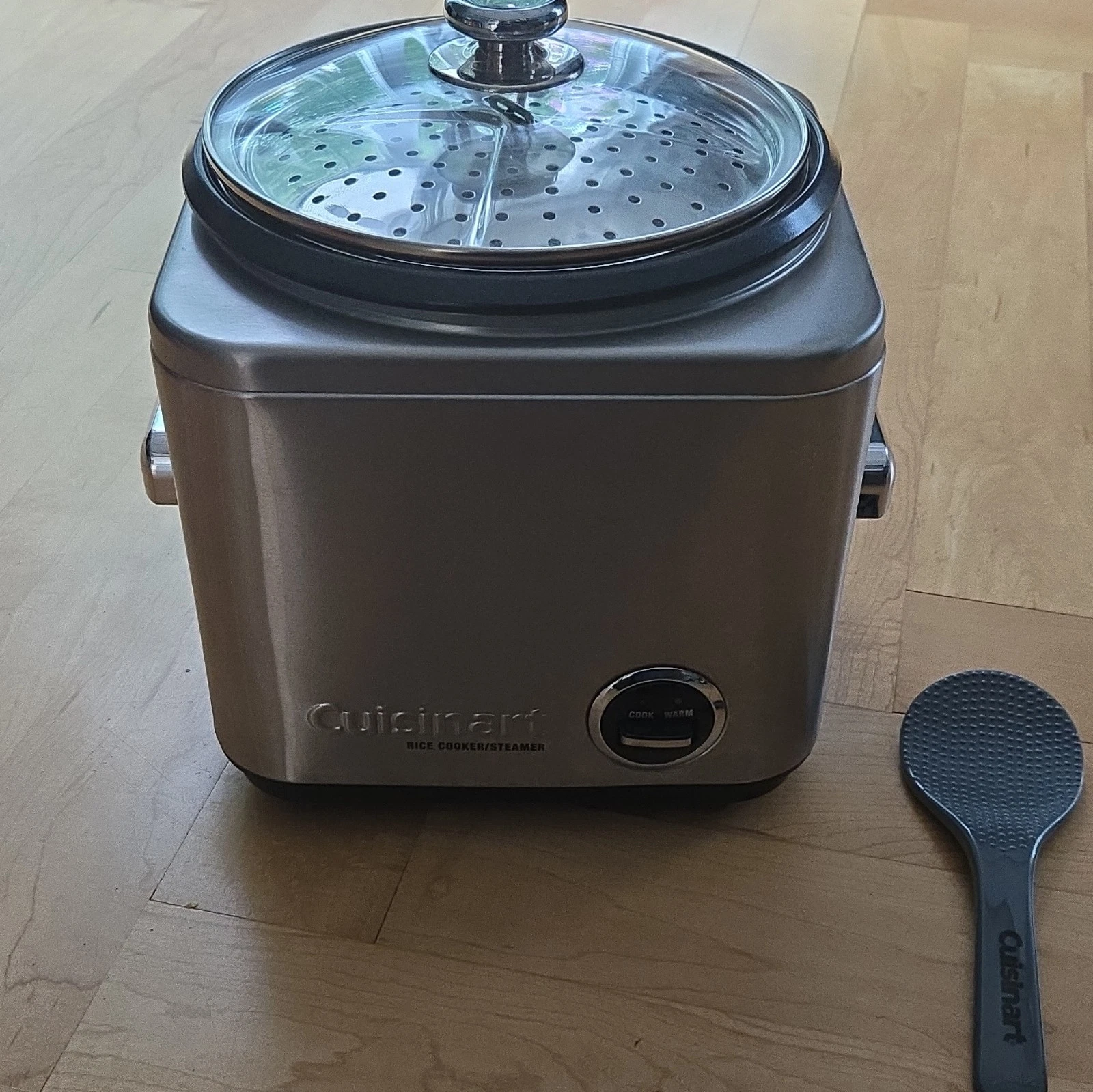 Cuisinart CRC-800 8-Cup Rice Cooker & Steamer 650W Stainless, Lid Tray
Opens in a new window or tab