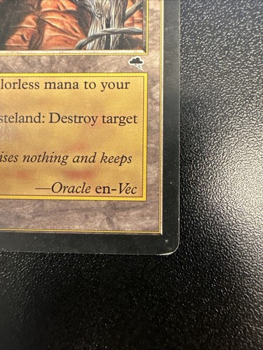 Tarjeta Magic The Gathering Magic The Gathering Wasteland Tempest regular rara LP JL - Imagen 9 de 10