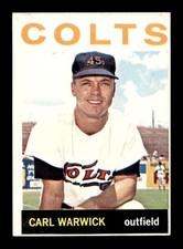 1964 Topps #179 Carl Warwick Colt .45's EX-MT *o5