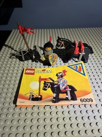 Vintage LEGO Castle Black Knight Set 6009 - 1990's - No Box