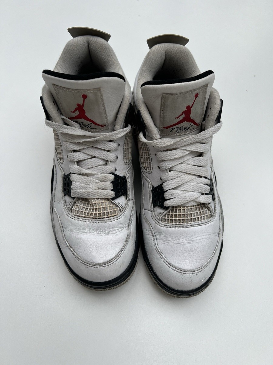 jordan 4 white cement size 7