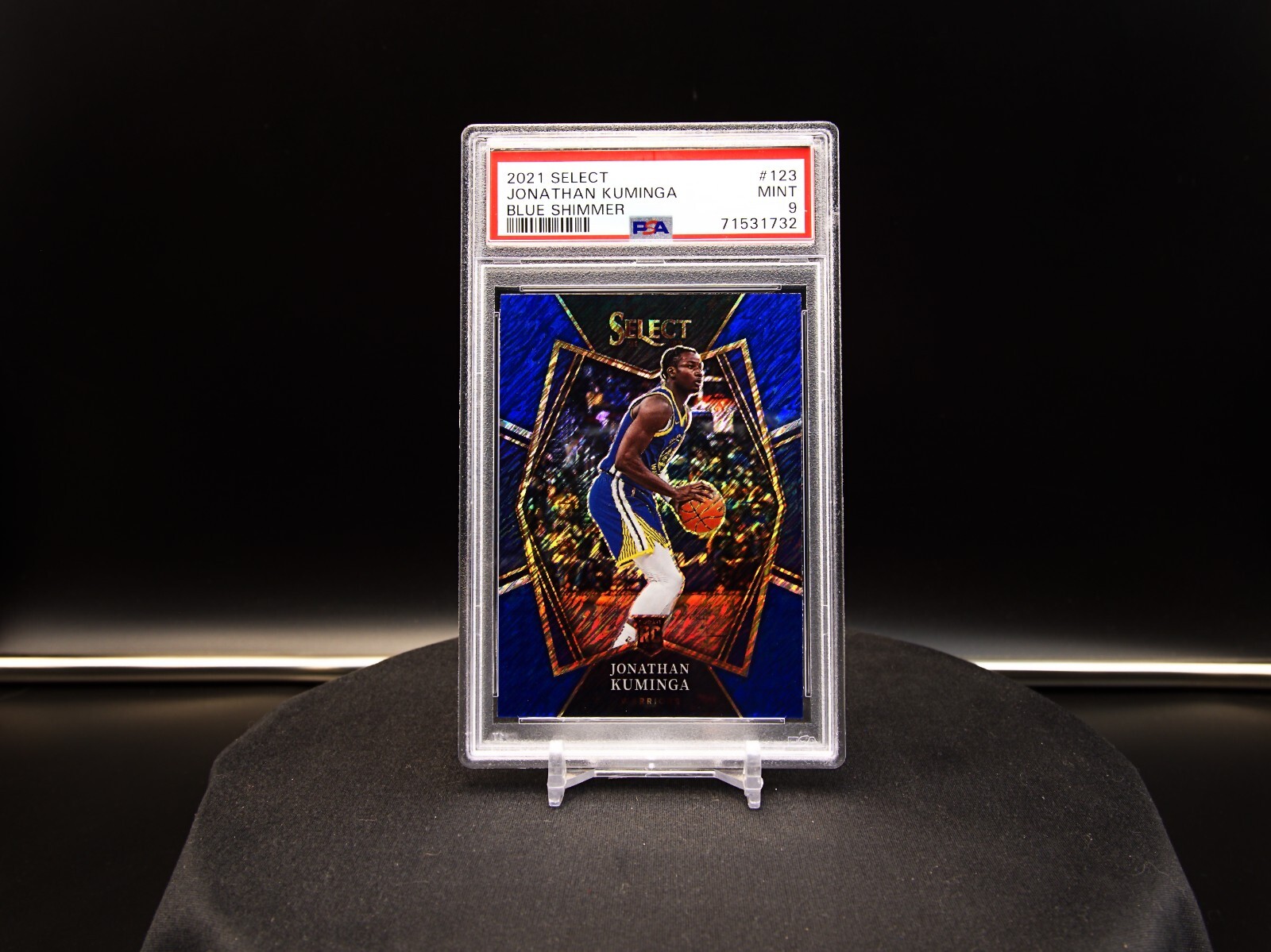 Jonathan Kuminga 2021-22 Panini Select Premier Level Blue Shimmer RC PSA 9 🔥🔥