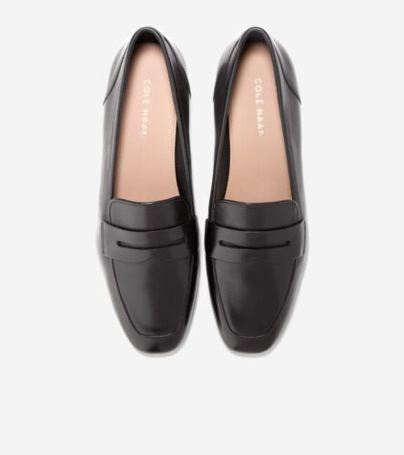 Cole Haan® Women's Tarese Soft Penny Loafers in Black Leather - Size 11M - NEW! - Picture 4 of 6
