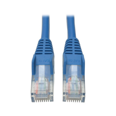 Tripp Lite 2FT RJ45 männlich Cat5e 350MHz Snagless Molded Patch Cable - blau
