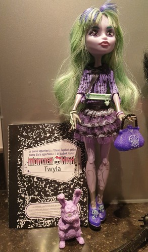 Lot de 2 MONSTER HIGH - Twyla Mattel 2013- Skelita Calaveras Mattel 2012 - Photo 4/5