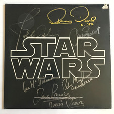 Star Wars Vinyl Soundtrack SIGNED John Willia...