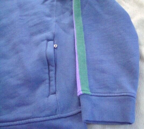 VINTAGE POLO RALPH LAUREN WIMBLEDON 2011 ZIPPER FRONT BLUE JACKET SIZE LARGE - Picture 9 of 10