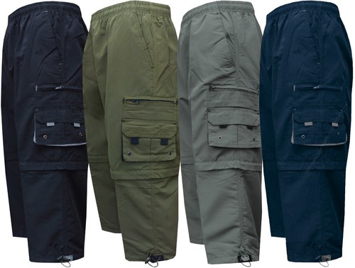 Pantalones Cortos Convertibles con Cremallera 2 en 1 Carga Combat 3/4 Longitud Pantalones Cortos a Pantalones Cortos Regulares - Imagen 2 de 8