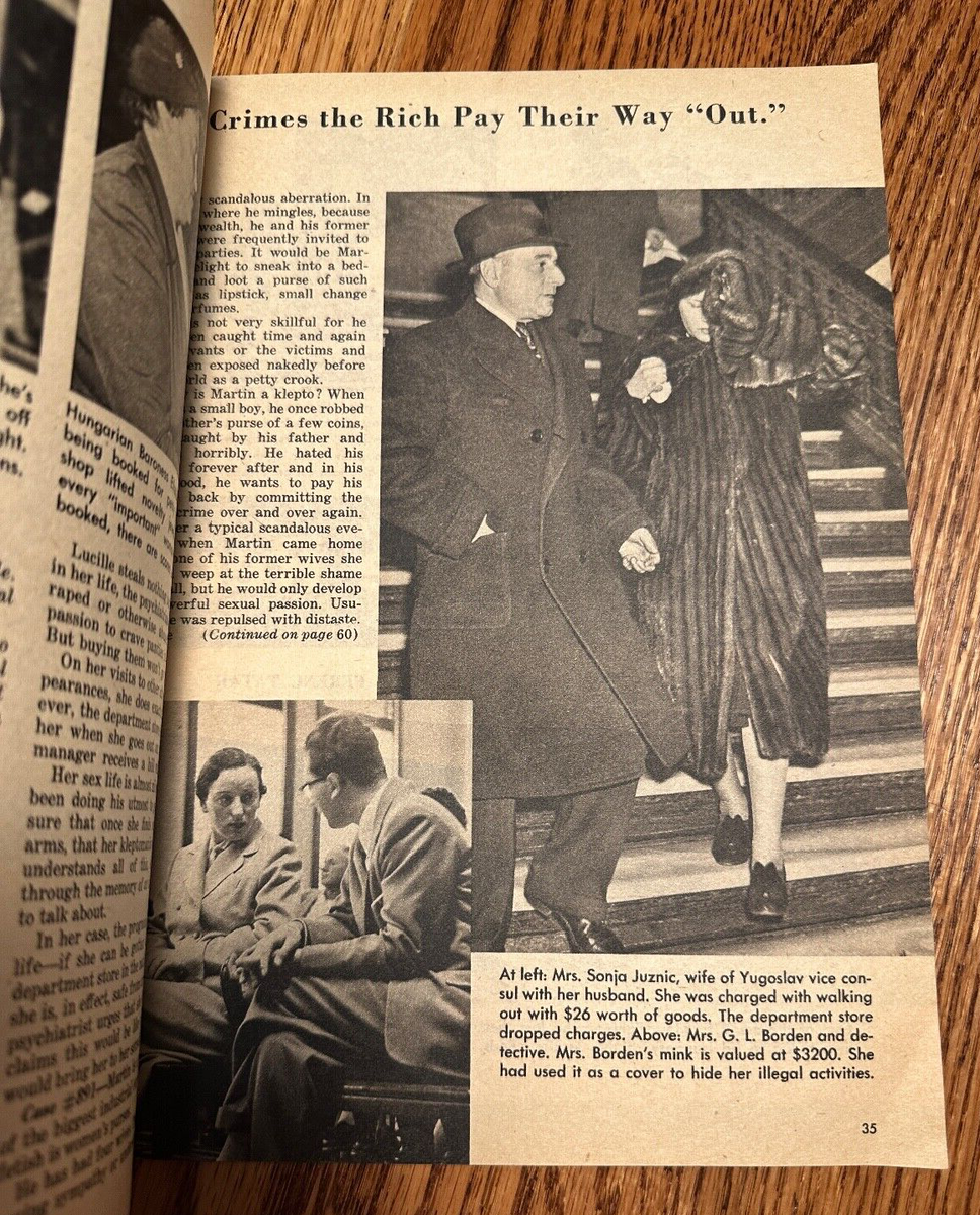 VINTAGE THE LOWDOWN MAGAZINE JUNE 1957 ISSUE TABLOID PULP | eBay