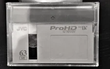 JVC Mini DV 63min Digital Video Cassette ProHD DVM63ProHD