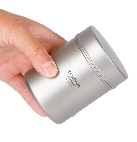 280mL Pure Titanium Storage Box Coffee Tea Cans EDC Portable Container Tank - Picture 2 of 12