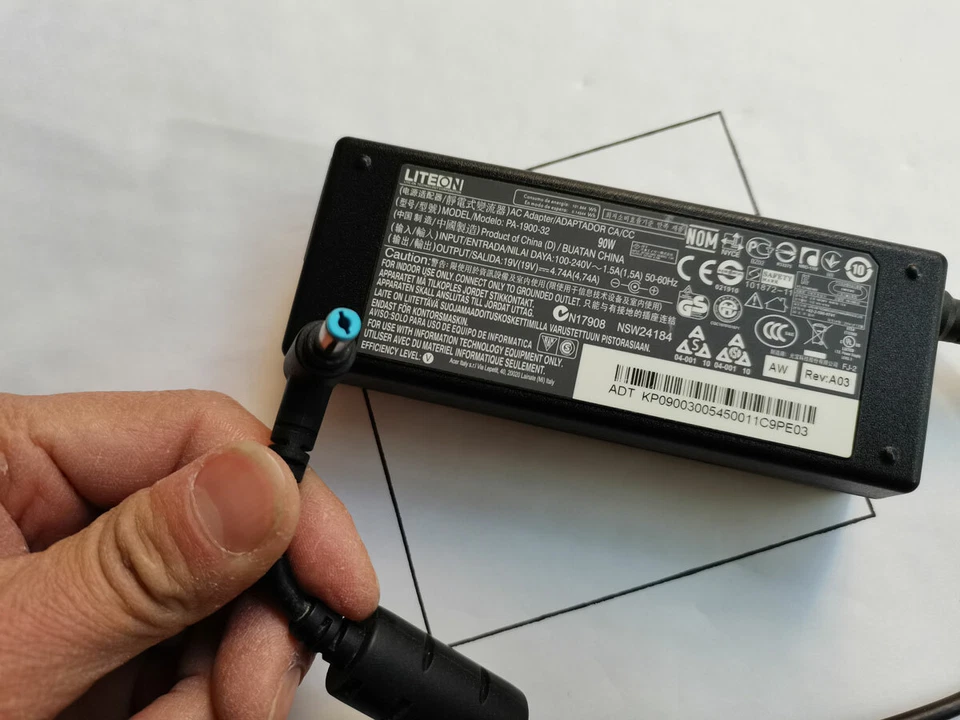 For Acer N16Q2 Aspire E5-576G Laptop 90W LITEON 19V 4.74A PA-1900-32 NEW Genuine - Image 2 of 4