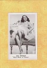 X RPPC real photo postcard 1940-50s JILL HUNTLEY Miss Dean of Texas 