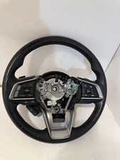 2019 SUBARU ASCENT STEERING WHEEL W/ SWITCH BUTTON LEATHER OEM